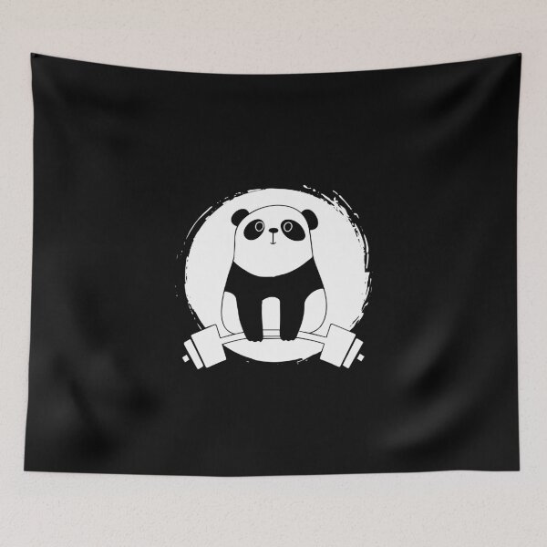 Item preview, Sweet Panda Deadlift Strongman designed and sold by Nessshirts.