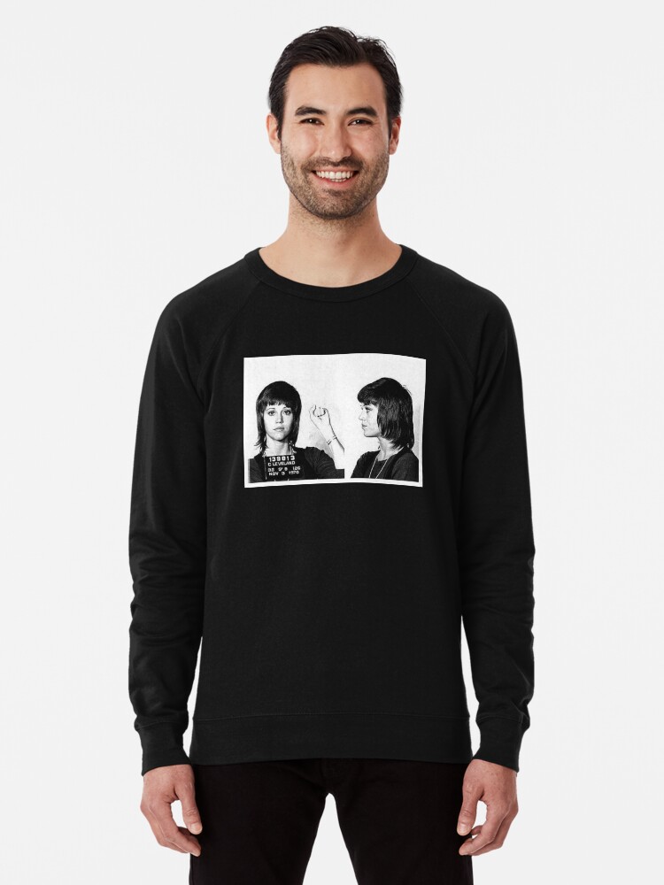 Jane fonda mugshot sweatshirt 2025