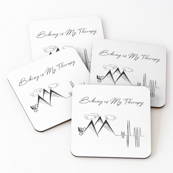 Item preview, biking is my therapy designed and sold by PRINTED ..
