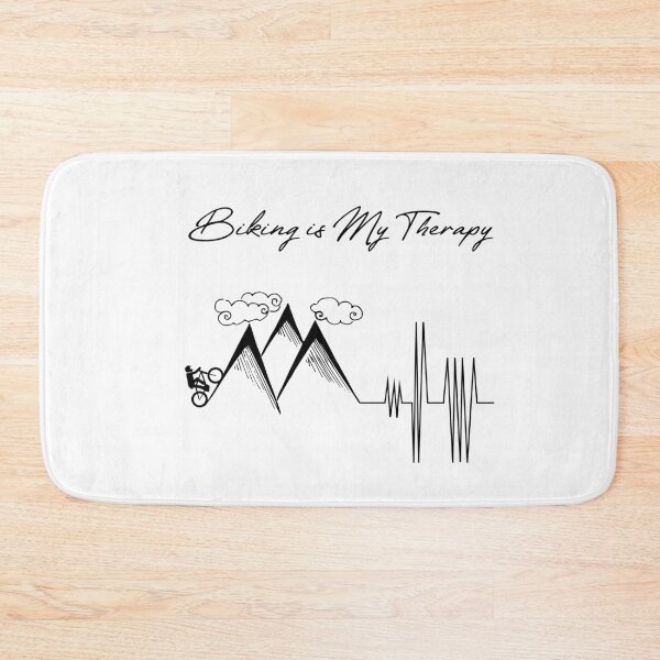 Item preview, biking is my therapy designed and sold by PRINTED ..