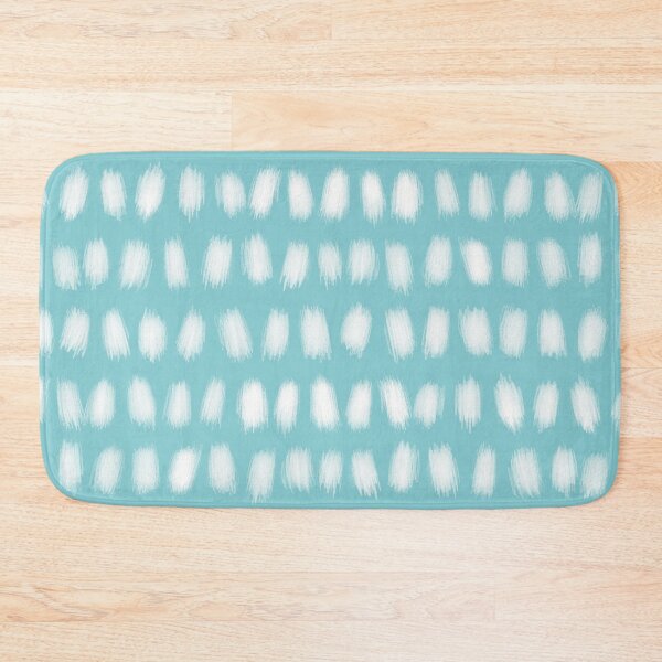 Item preview, Brush Strokes Pattern - Pale Blue and White designed and sold by DeStract.