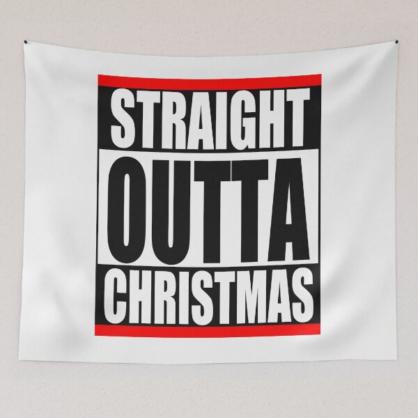 Item preview, Straight Outta Christmas designed and sold by vibeno1.