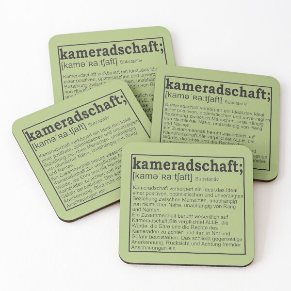 Item preview, Camaraderie Definition Gift Idea designed and sold by DreiAlpha.