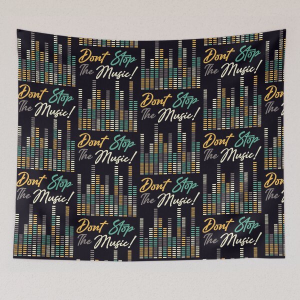 Item preview, Don't Stop The Music designed and sold by TM Selvam.
