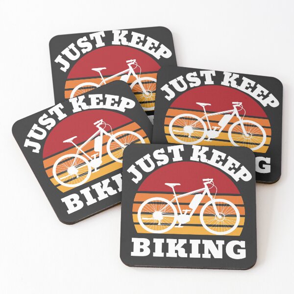 Item preview, just keep biking designed and sold by UnboundFull.