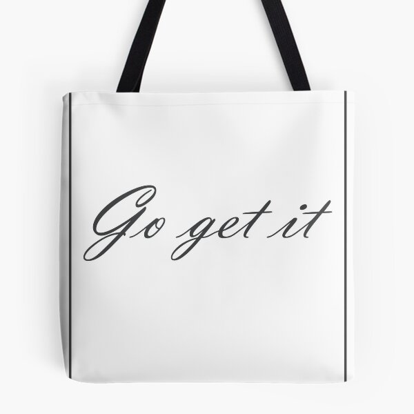 Item preview, Go Get It 269 Watercolor Map Yoga Quote Definition designed and sold by vividpixelusa.
