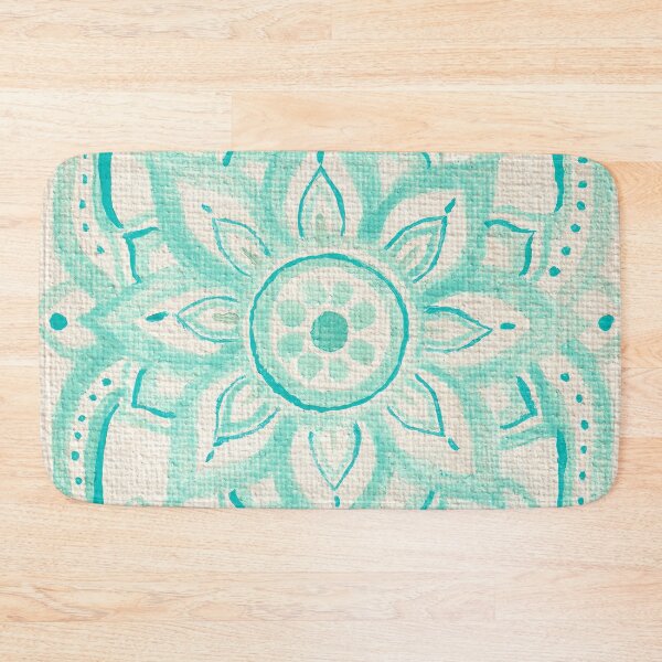 Item preview, Turquoise moroccan tile designed and sold by Carolin Bentbib.