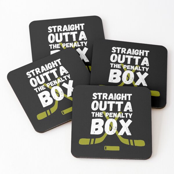 Item preview, Straight Outta The Penalty Box, ice hockey gifts, hockey player, puck designed and sold by ds-4.