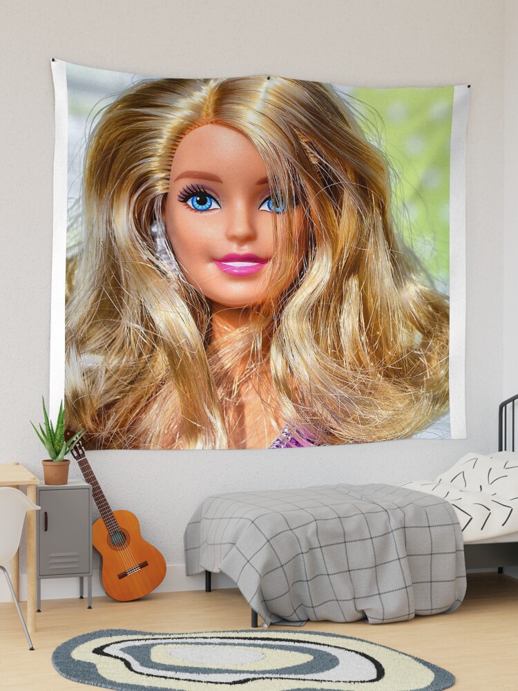 barbie doll wall painting