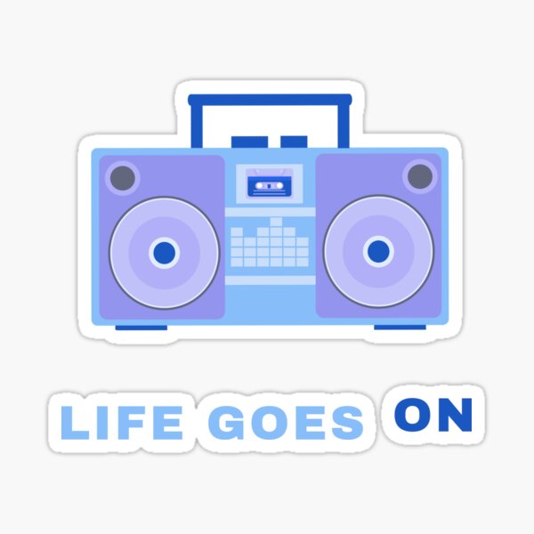 Artikel-Vorschau von Kopie von Life Goes On Album-Kassettenrekorder, designt und verkauft von SerenaChoe.