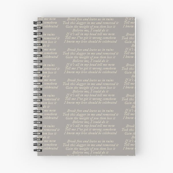 Item preview, Tolerate it // Taylor Swift lyrics designed and sold by Gothicrelics.