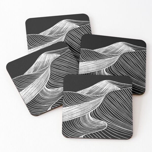 Item preview, Copy of Large desert sand dunes line art designed and sold by AznavourByKarin.
