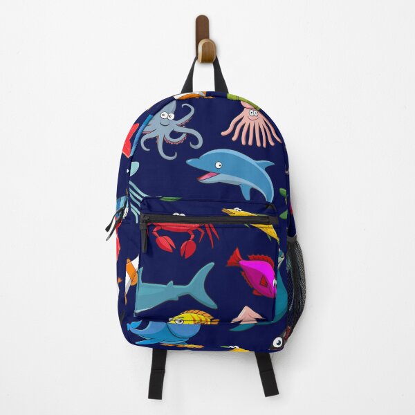 Item preview, Cute Colorful Ocean and Pole Creatures Pattern designed and sold by Web CreationsNL.