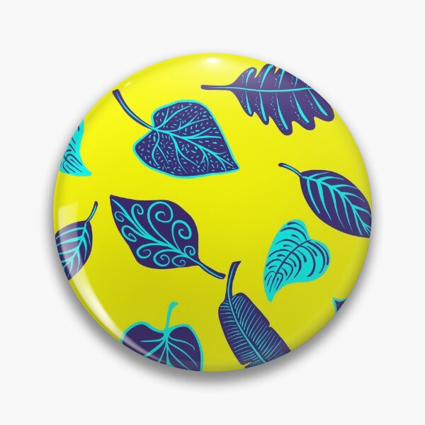 Item preview, Vintage Leaves Patterns, Leaves Patterns , Blue Leaves Patterns  designed and sold by garniturex.