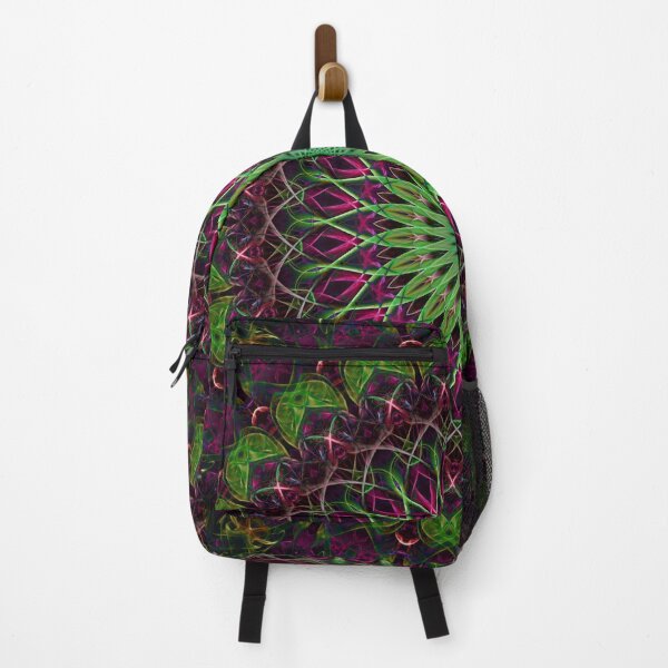 Item preview, Neon green and red mandala designed and sold by JBlaminsky.