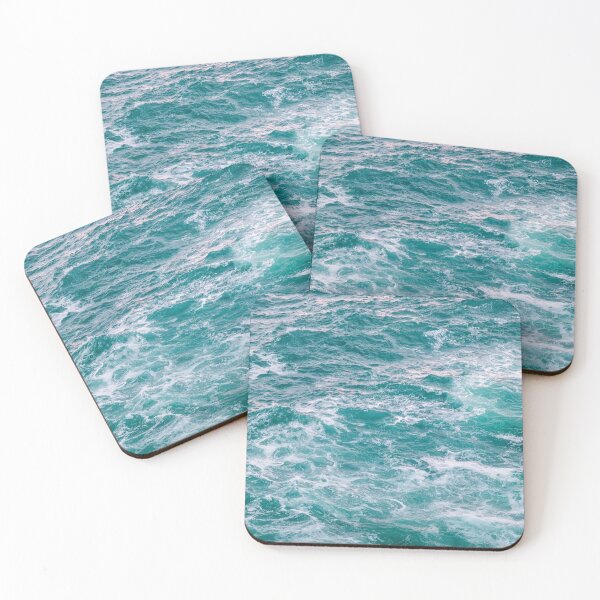 Item preview, Blue Ocean Waves - ocean waters photography. designed and sold by Theleochick.