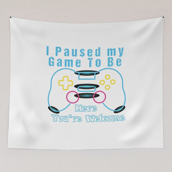 Item preview, i paused my game to be here you're welcome designed and sold by YAITPSTORE.