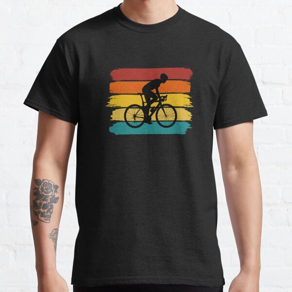 Item preview, Cycling Gravel Biking - Retro Brushed Stripes designed and sold by HeatherPore.