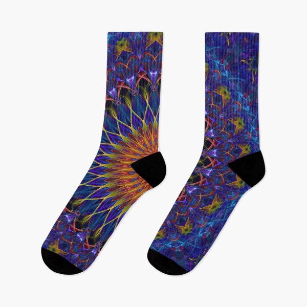 Item preview, Dark blue and orange mandala designed and sold by JBlaminsky.
