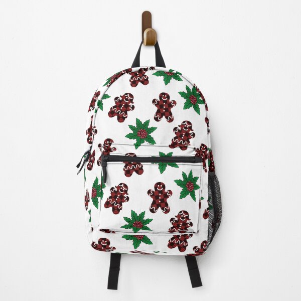 Item preview, Cute Christmas Gingerbread Man Red Checkered Pattern designed and sold by cannevas.