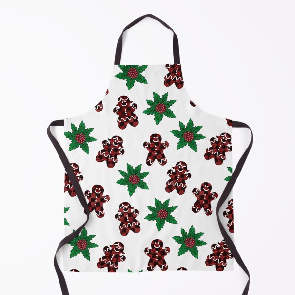 Item preview, Cute Christmas Gingerbread Man Red Checkered Pattern designed and sold by cannevas.