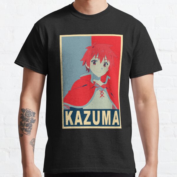 Mens Best Sato Anime Chibi Kazuma Gift For Movie Fans Toddler T-Shirt