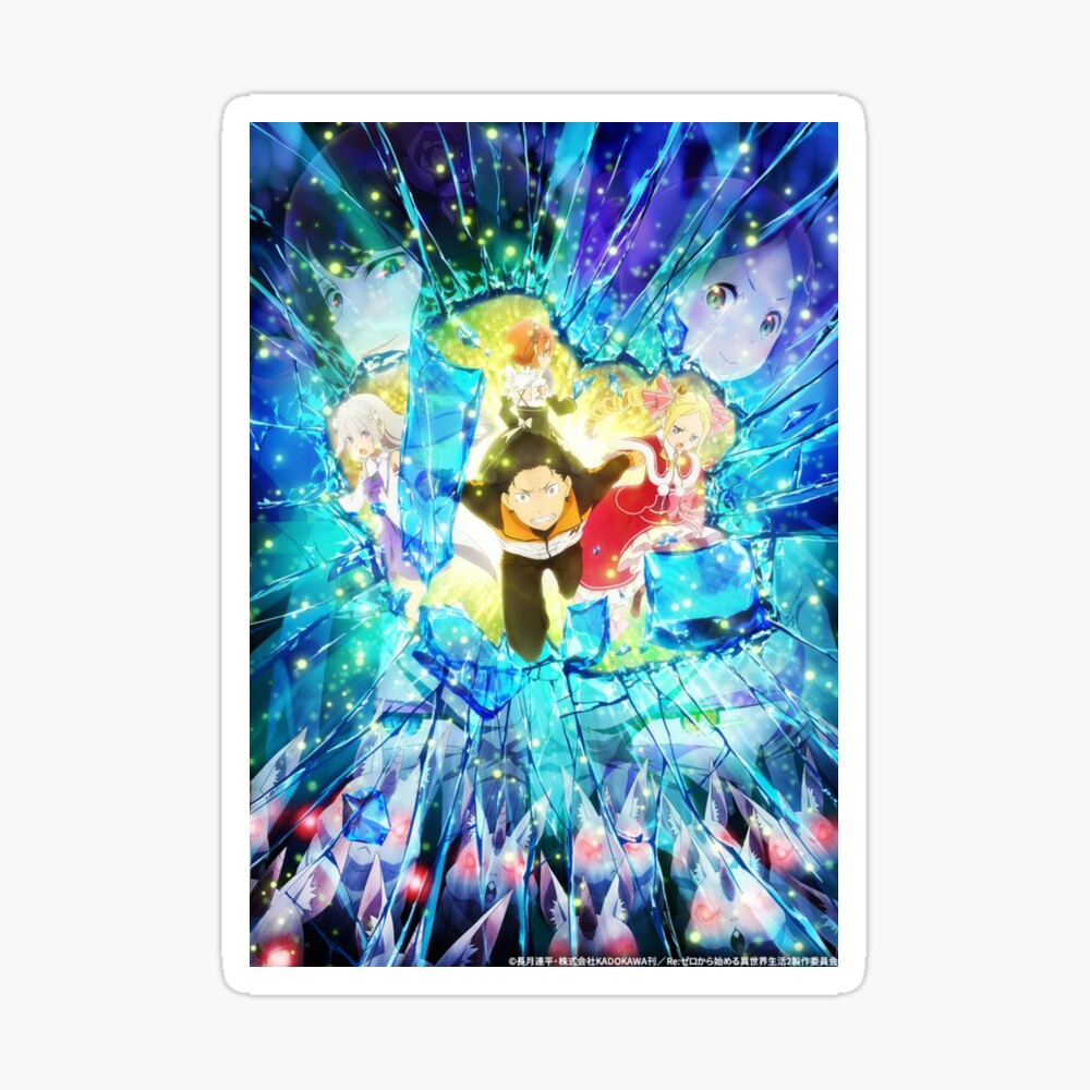 Re Zero Season 2 Part 2 Poster By Slidou Redbubble