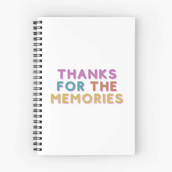 Item preview, thanks for the memories designed and sold by oneredwine.