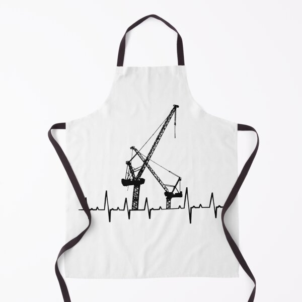 Item preview, Cranes heartbeat crane crane operator construction worker gift designed and sold by leofel.