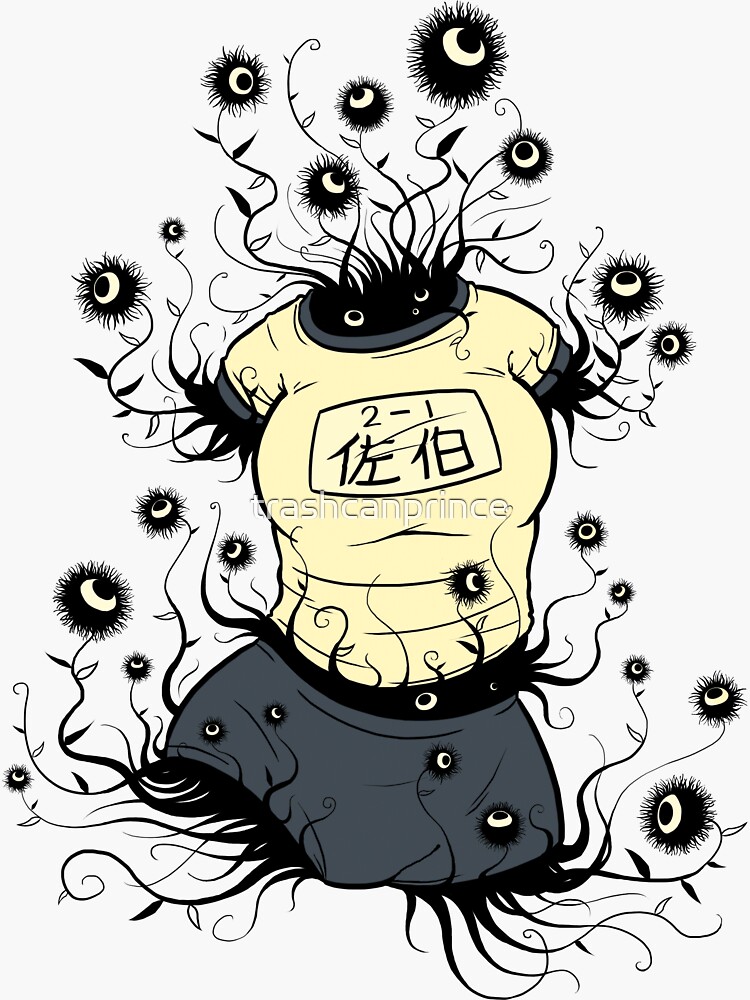 Aku no Hana - Sawa Nakamura Sticker for Sale by crustacean-punk