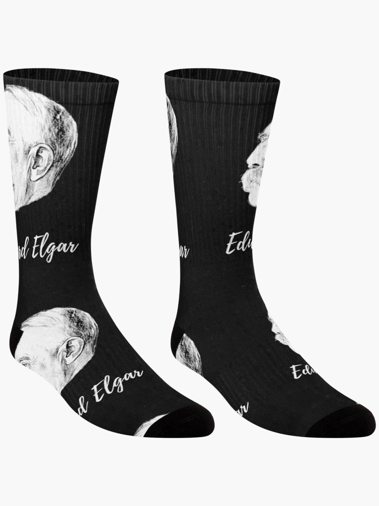 Thumbnail 3 of 5, Socks, Edward Elgar designed and sold by DesignsofNote.