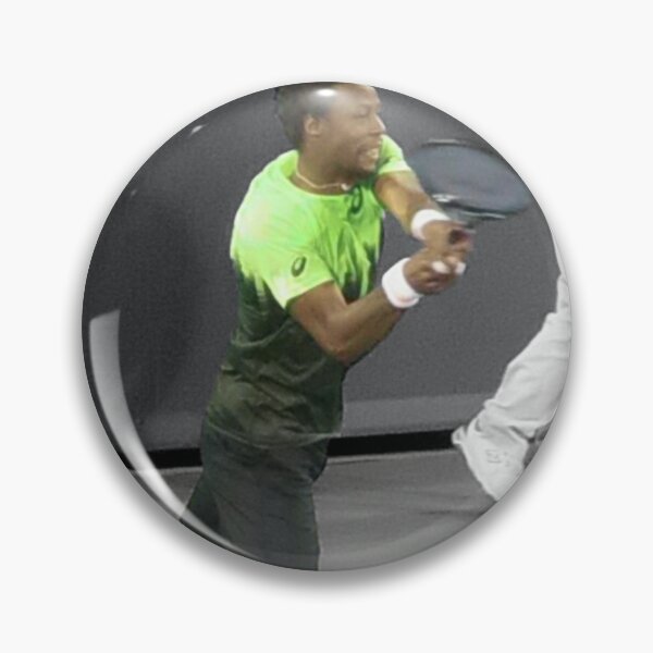 Item preview, Gaël Monfils jumping backhand designed and sold by ArtForKnowledge.