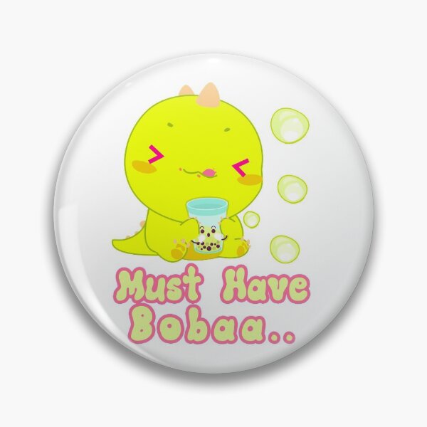 Item preview, Kawaii Dino obsesionado debe tener bebida Boba designed and sold by Yellow Coffee.