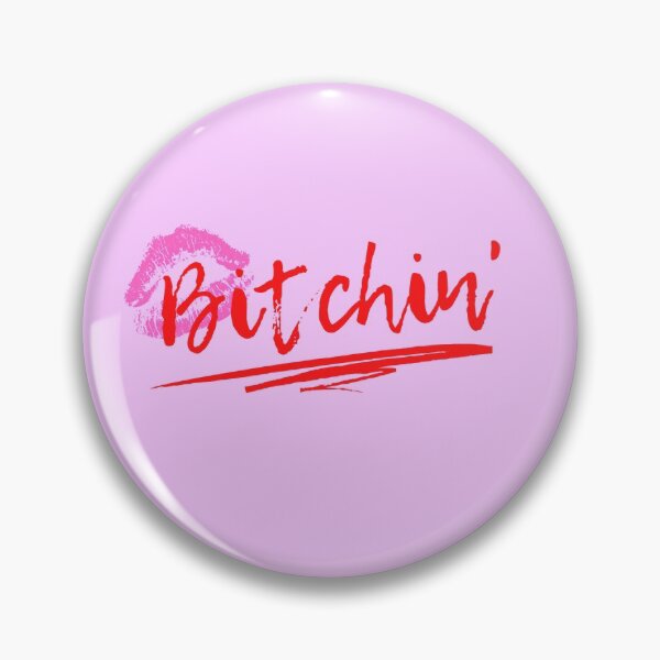Item preview, Bitchin' kiss sexy handwriting text designed and sold by AmongOtherThngs.