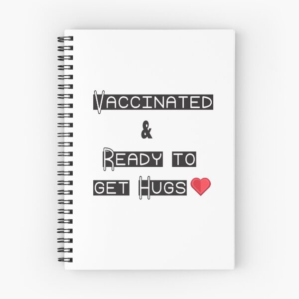 Item preview, Vaccinated and Ready to get hugs designed and sold by badassgentleman.