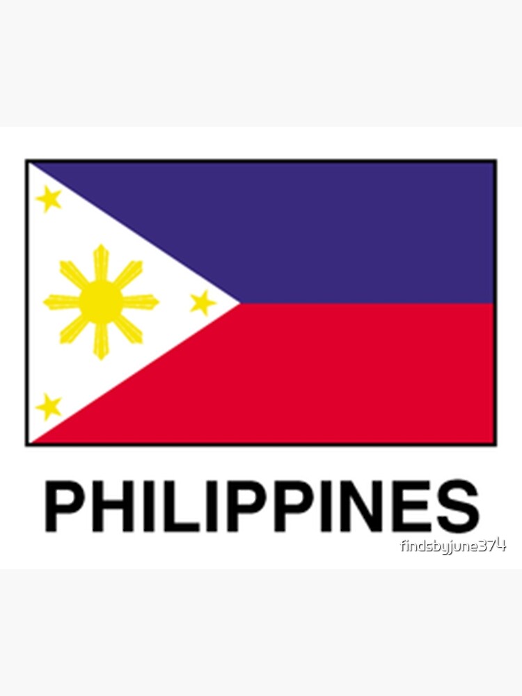 the-flag-of-the-philippines-poster-for-sale-by-findsbyjune374-redbubble