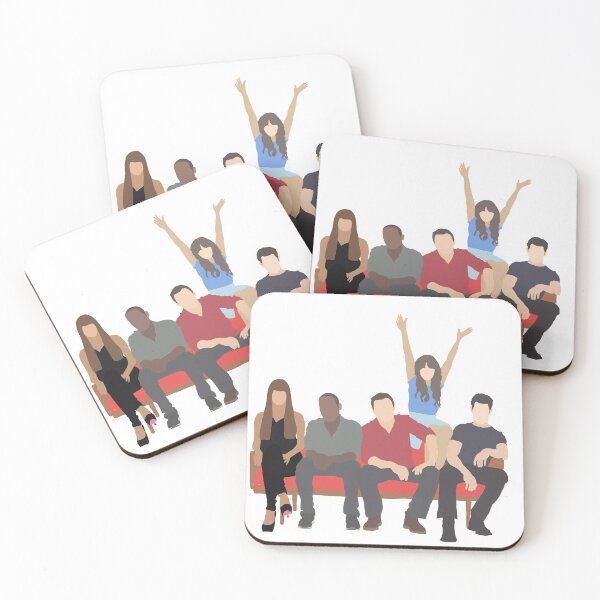 Item preview, New Girl Cast  designed and sold by shopmissemmylou.