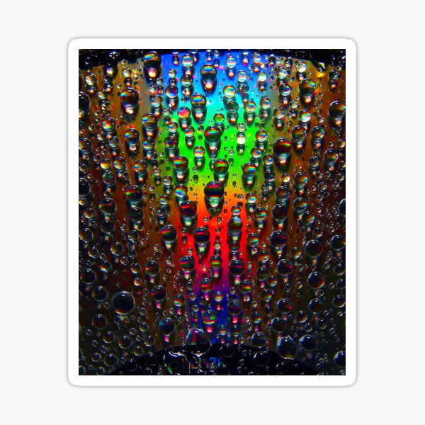 Rainbow bubbles Sticker