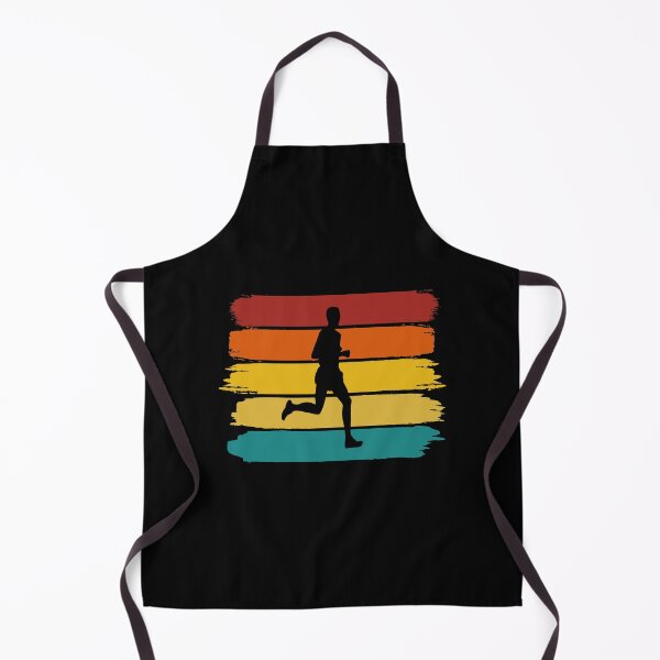 Item preview, Trail Runner - Retro Brushed Stripes designed and sold by HeatherPore.