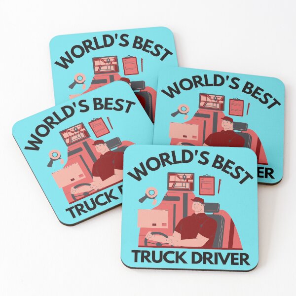 Item preview, World's Best Truck Driver designed and sold by Mamibo.