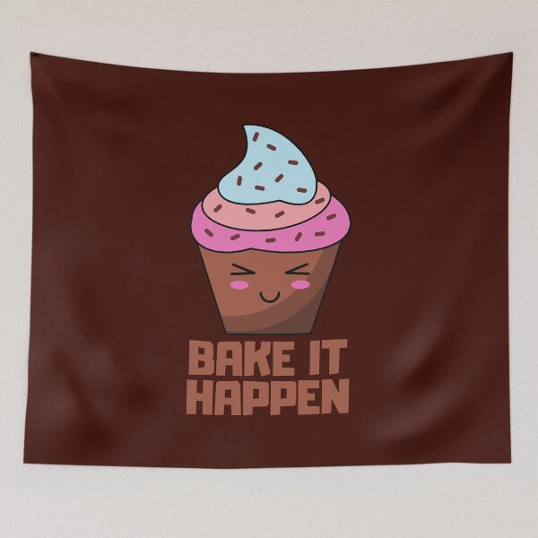 Item preview, bake it happen Kawaii cupcake designed and sold by KawaiiPark.