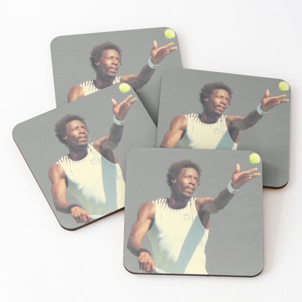 Item preview, Gaël Monfils serve designed and sold by ArtForKnowledge.