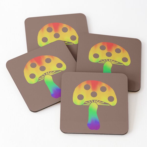 Item preview, Rainbow Mushroom designed and sold by LochNestFarm.