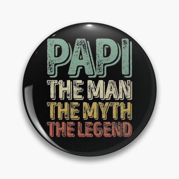 Item preview, Papi The Man The Myth The Legend Shirt Funny Christmas Gift designed and sold by KuznecovaDesign.