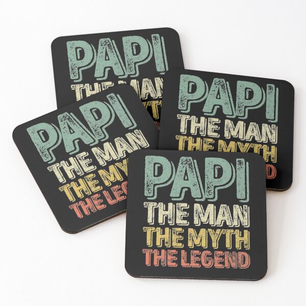 Item preview, Papi The Man The Myth The Legend Shirt Funny Christmas Gift designed and sold by KuznecovaDesign.