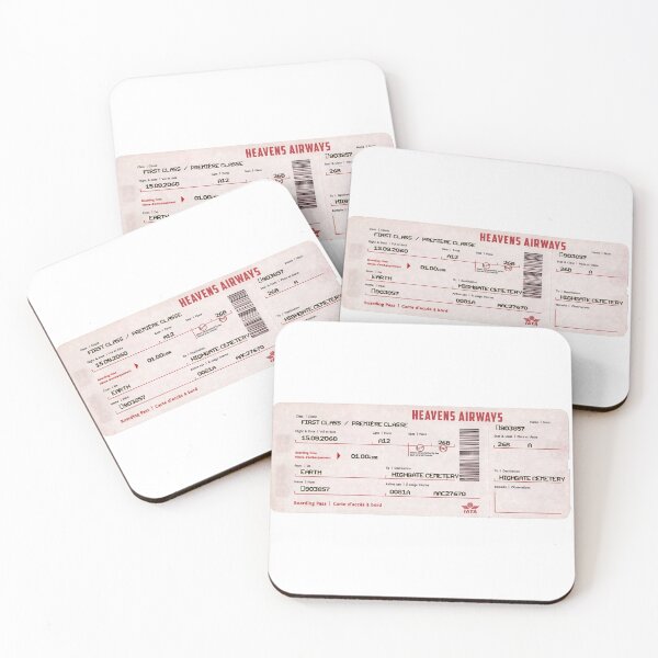Item preview, Highgate Cemetery Boarding Pass Ticket Funny designed and sold by gamerzemporium.