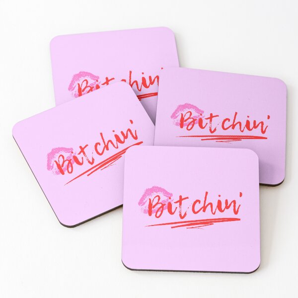 Item preview, Bitchin' kiss sexy handwriting text designed and sold by AmongOtherThngs.