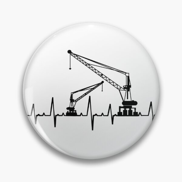 Item preview, Crane cranes crane operator construction site excavator gift designed and sold by leofel.
