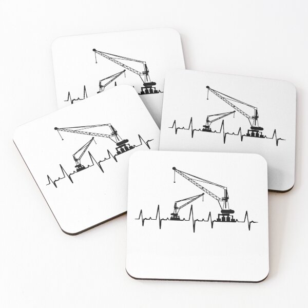 Item preview, Crane cranes crane operator construction site excavator gift designed and sold by leofel.