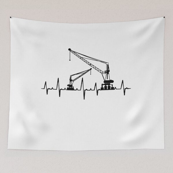 Item preview, Crane cranes crane operator construction site excavator gift designed and sold by leofel.